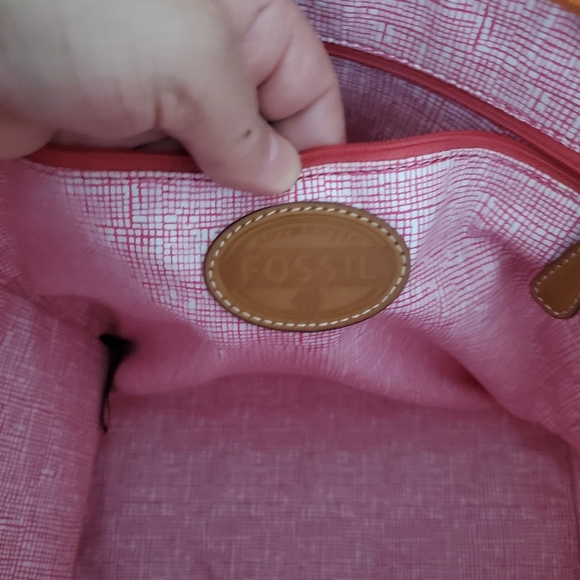 Fossil PVS Canvas Tote Bag. - Picture 13 of 16